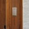 a door with a switch on it